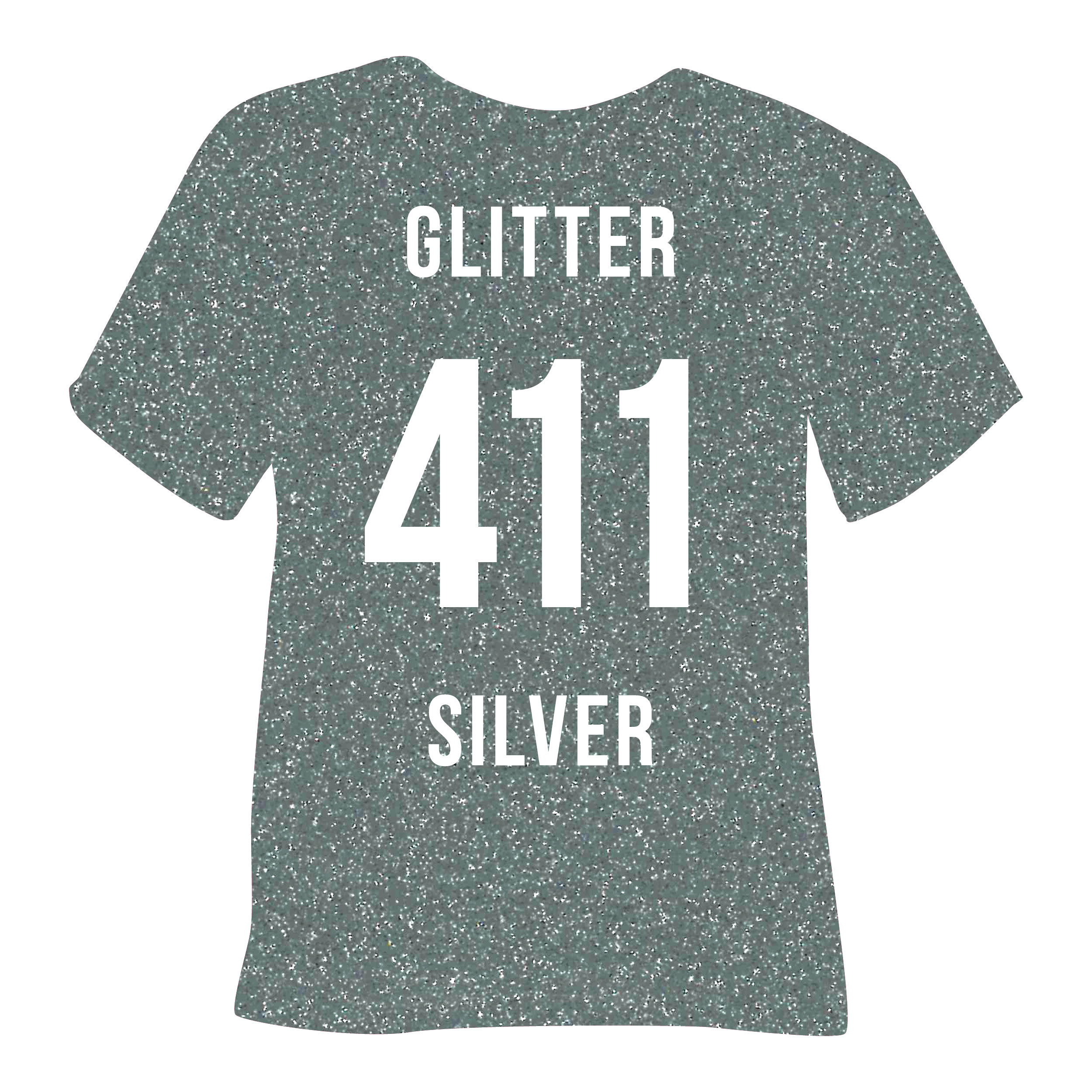 411 Glitter Silver